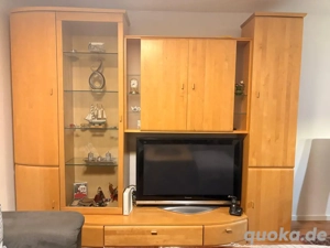 Wohnwand Buche 