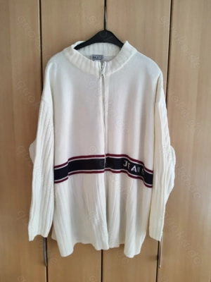 Weste  Strickweste  von  MAXIme  -  Gr.  56     58  -  wollweiß  u.a.