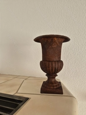 Dekorativer kleiner Pokal für Pflanzen 