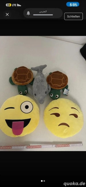 Smileykissen Kissen Schildkröten Delfinalles alles8 