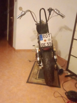 Verkaufe wegen Auswanderung Harley Davidson Chopperumbau Bild 2