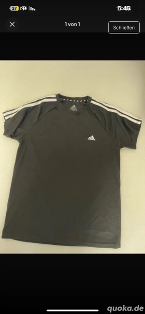 Adidas Herren Sport T-Shirt   Größe m  Schwarz   Gebrauch