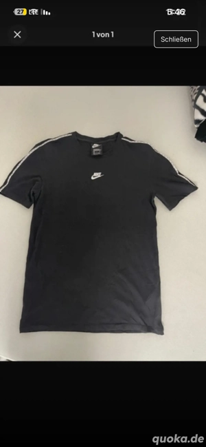 Nike Herren T-Shirt   Schwarz   Größe S   Gebraucht