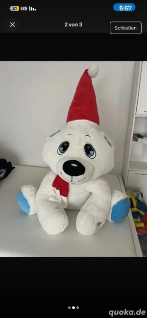 Riesiger Plüschbär 140 cm  Superweich, Kuscheltier als Weihnachtsgeschenk (Neu )