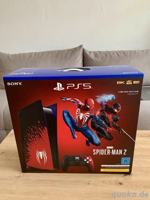 sony PlayStation 5 spider man 2 édition spiele Konsole versiegelt nie benutzt  + Zubehör set 