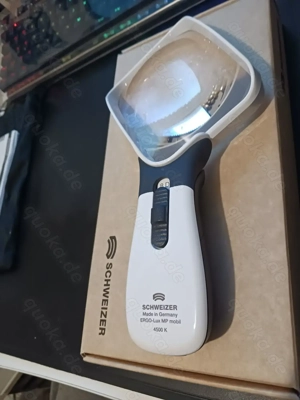 Schweizer -ERGO-Lux MP -batteriebetriebene LED-Leuchtlupe