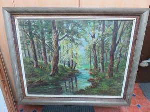 Ölgemälde auf Leinwand signiert 