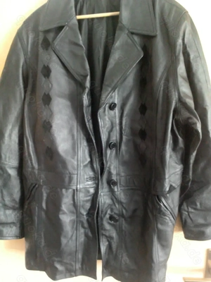 Leder - Mantel, Nappa, Damen, Jacke, Größe 42