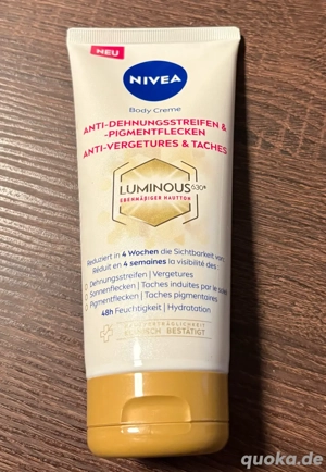 nivea luminous body creme