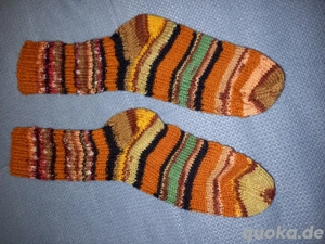 Handgestrickte Socken Größe 37 - 38 