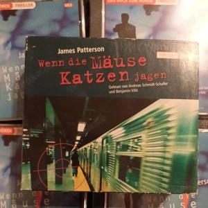 Wenn die Mäuse Katzen jagen, James Patterson, 4 CD