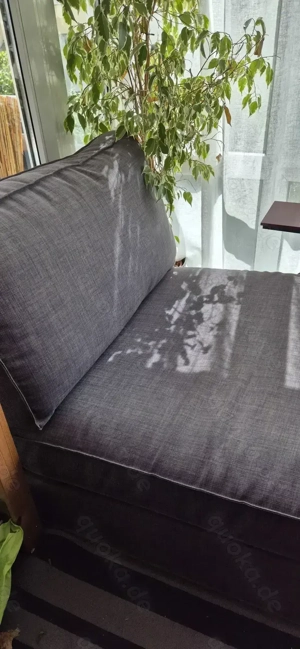 Couch Récamiere Anthrazit   gebraucht, guter Zustand, Abholer