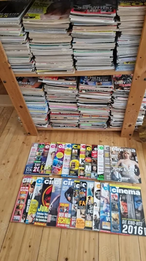 Cinema-Magazinsammlung   ca. 400 500 Hefte   verschiedene Jahrgänge