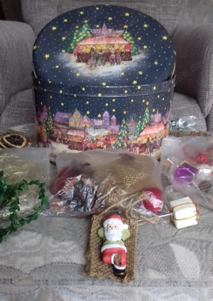 Weihnachtsdeko Aufbewahrungsdosen