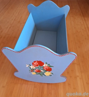 Puppenwiege   Puppenbett Unikat Holz