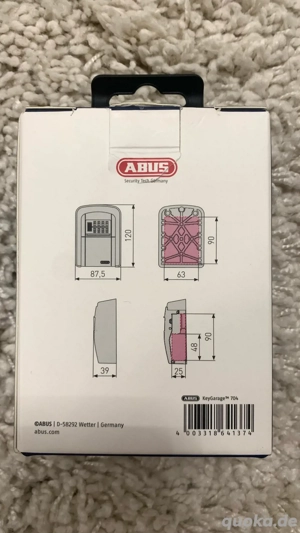 Schlüsseltresor KeyGarage 704 Abus Tresor für Schlüssel Noch verpackt