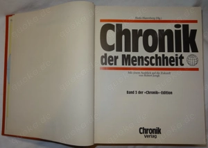 BM Die Chronik der Menschheit Band 3 Nummerierte Erstauflage 228735 Chronik Verlag 1984 1216 Seiten  Bild 3