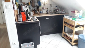 Küchenblock 1,40 n x 2,00 m und Beistelltisch 0,62 m x 0,46 m