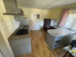 Moderne Einbauküche Alno Grand mit Granitplatte und & Neff Geräten komplett