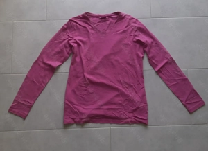 Langarmshirt von Janina   Mittelrosa   Größe 42   NEU   ungetragen