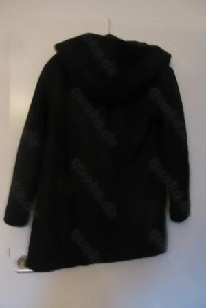 Wollmantel mit Kapuze, Größe 158, Mädchen Bild 3