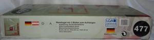 D FMD Möbel GmbH Wandregal 447 60x60x20 Buche unbenutzt Neuwertig noch in Originalverpackung
