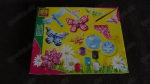 SES Creative Gipsmodellierset Glitzerschmetterlinge   neu  