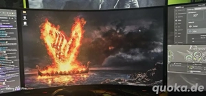 samsung odysseyG5 32" CURVED HDR gaming minitor 