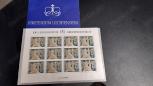 Briefmarken Liechtenstein Kleinbögen 1979