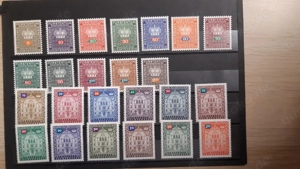 Briefmarken Dienstmarken Liechtenstein postfrisch