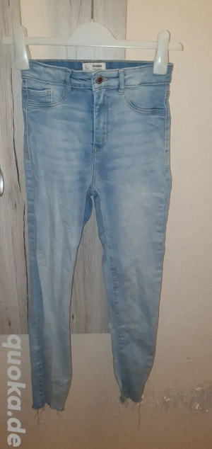 Rana Tally weijl hellblaue Highwaist skinny Jeans Größe xs(34) 