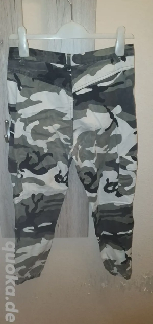 Camouflage Highwaist Cargo Hose Größe S(36) 