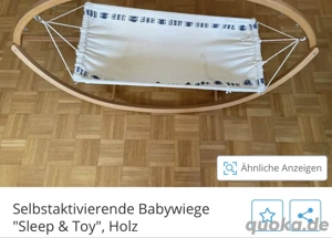 Babywiege  Sleep & Toy  v. Holzmöbel Fa. Gruber, Österreich