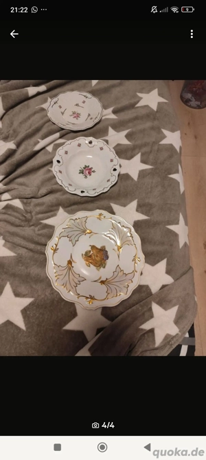 verkaufe Glas Teller 