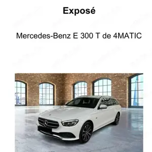 Mercedes-Benz E 300 de 4Matic T 9G-TRONIC