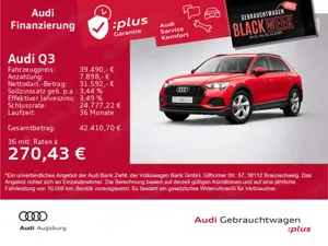 Audi Q3 advanced 35 TFSI S tronic*ACC*AHK*LED*8-fach*