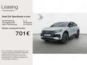 Audi Q4 e-tron Q4 Sportback 55 e-tron Edition S Line SONOS|ASS-