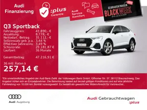 Audi Q3 2x S line 35 TFSI *ACC*AHK*8-fach*