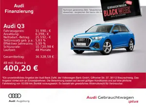 Audi Q3 35 TDI S tr. 2x S line*LED*VIRTUAL*AHK*8-fach