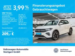 Volkswagen T-Cross R-Line 1.5 TSI DSG Navi AHK Kamera
