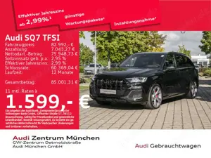 Audi SQ7 tiptr. Luft/Pano/HuD/ACC/Virtual