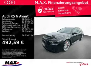 Audi RS6 RS6 Avant 280 KM/H+HD MATRIX+AHK+LUFT+WABEN+BO+