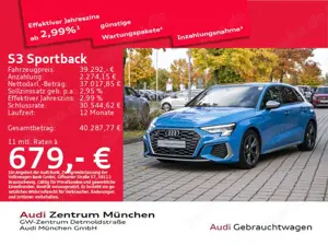 Audi S3 TFSI S tronic Pano/Navi+