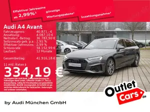Audi A4 45 TFSI qu. S tronic S line Pano/ACC/AH