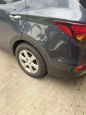 Hyundai SANTA FE blue 2.2 CRDI 4WD Automatik Premium
