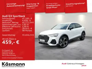 Audi Q3 S line 35TFSI NAV KAM LED SHZ ACC