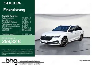 Skoda Octavia Combi 1.5 TSI Style MatrixLED Sportpaket