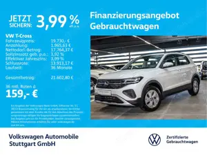 Volkswagen T-Cross Life 1.0 TSI Navi Tempomat