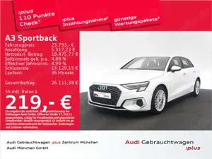 Audi A3 35 TFSI advanced Navi+/ACC/Virtual