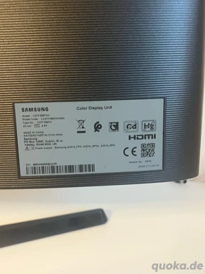 Samsung C27F396FHU Curved Monitor  Bild 4